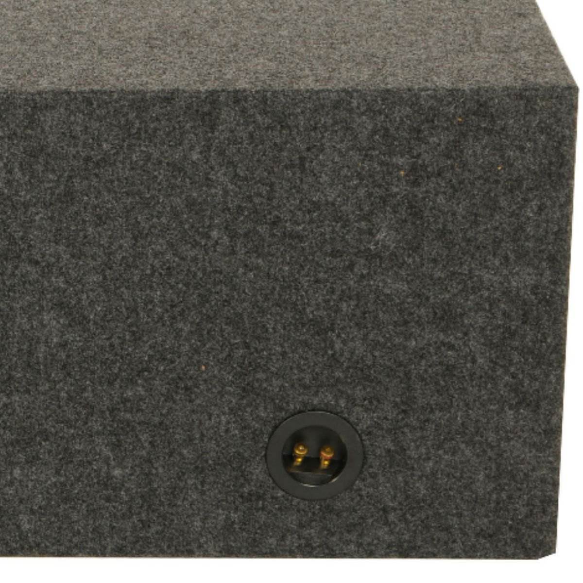 Q Power 12" Sealed Triple Car Audio Subwoofer Sub Box Enclosure (4 Pack)
