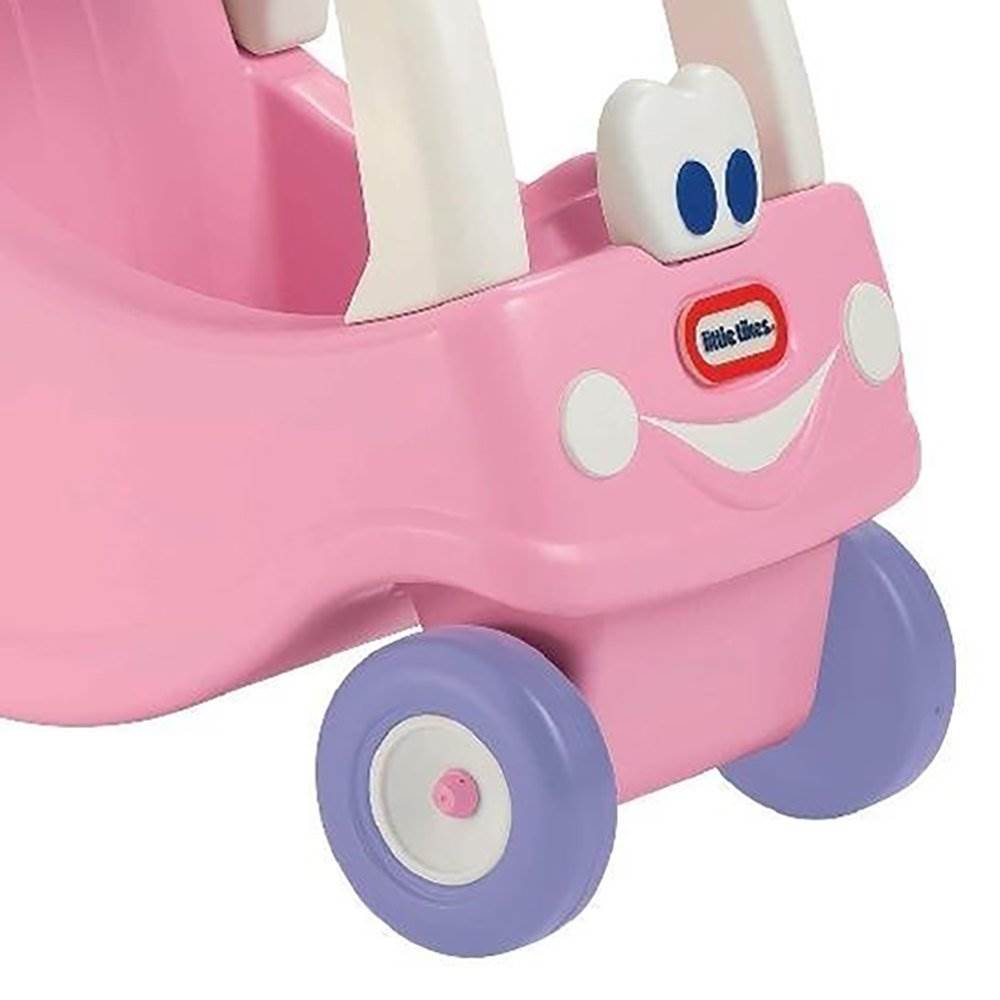 Little Tikes Princess Cozy Coupe Pretend Play Grocery Shopping Cart (2 Pack)