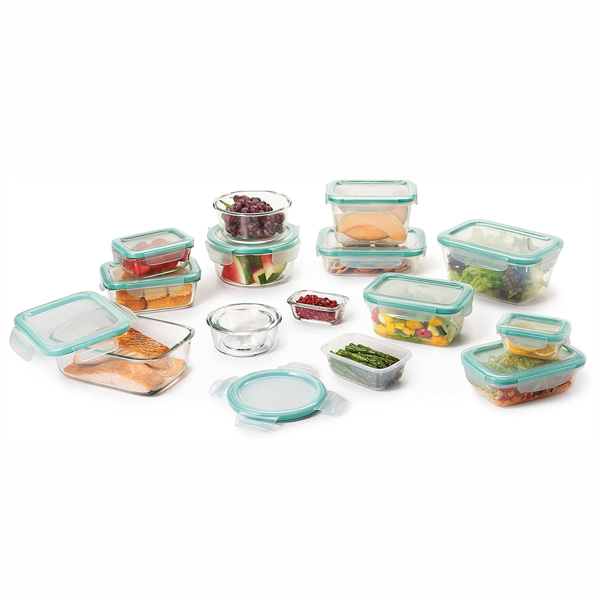 OXO Good Grips 30 Piece Food Storage Container Set with Matching Lids (Open Box)