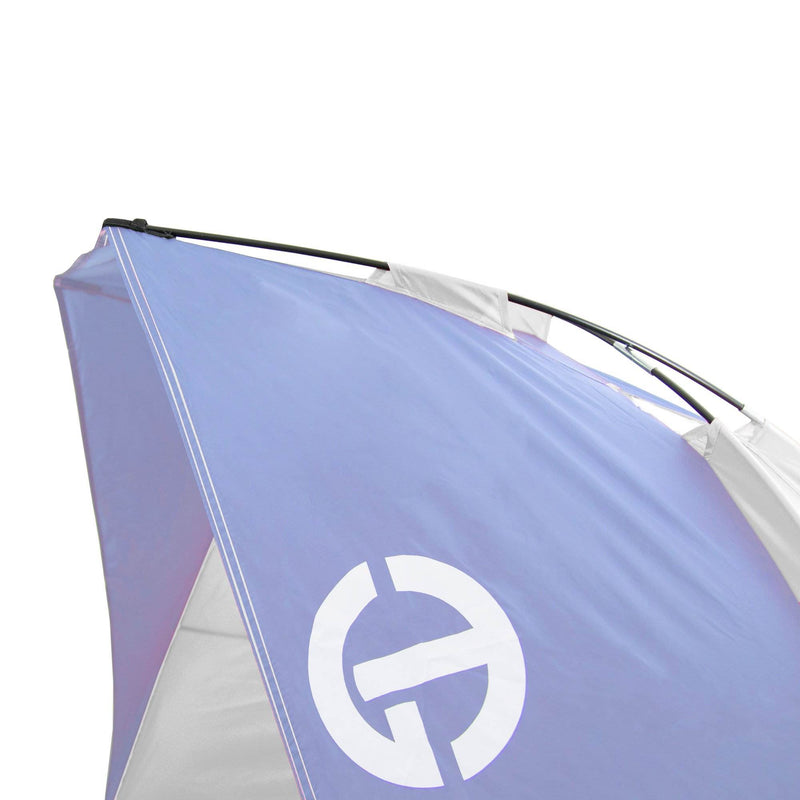 Tahoe Gear Cruz Bay Summer Sun Shelter and Beach Shade Tent Canopy (2 Pack)