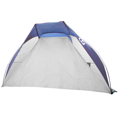 Tahoe Gear Cruz Bay Summer Sun Shelter and Beach Shade Tent Canopy (2 Pack)