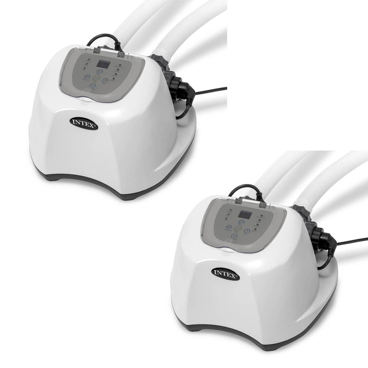 Intex Krystal Clear Saltwater System for Above Ground Swimming Pools, 2 Pack - VMInnovations