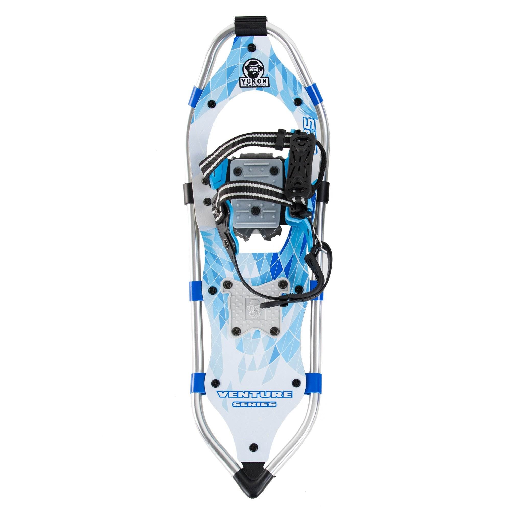 Yukon Charlie's Advanced 8x25 Womens and 9x30 Mens Snowshoe Kits w/ Poles & Bag