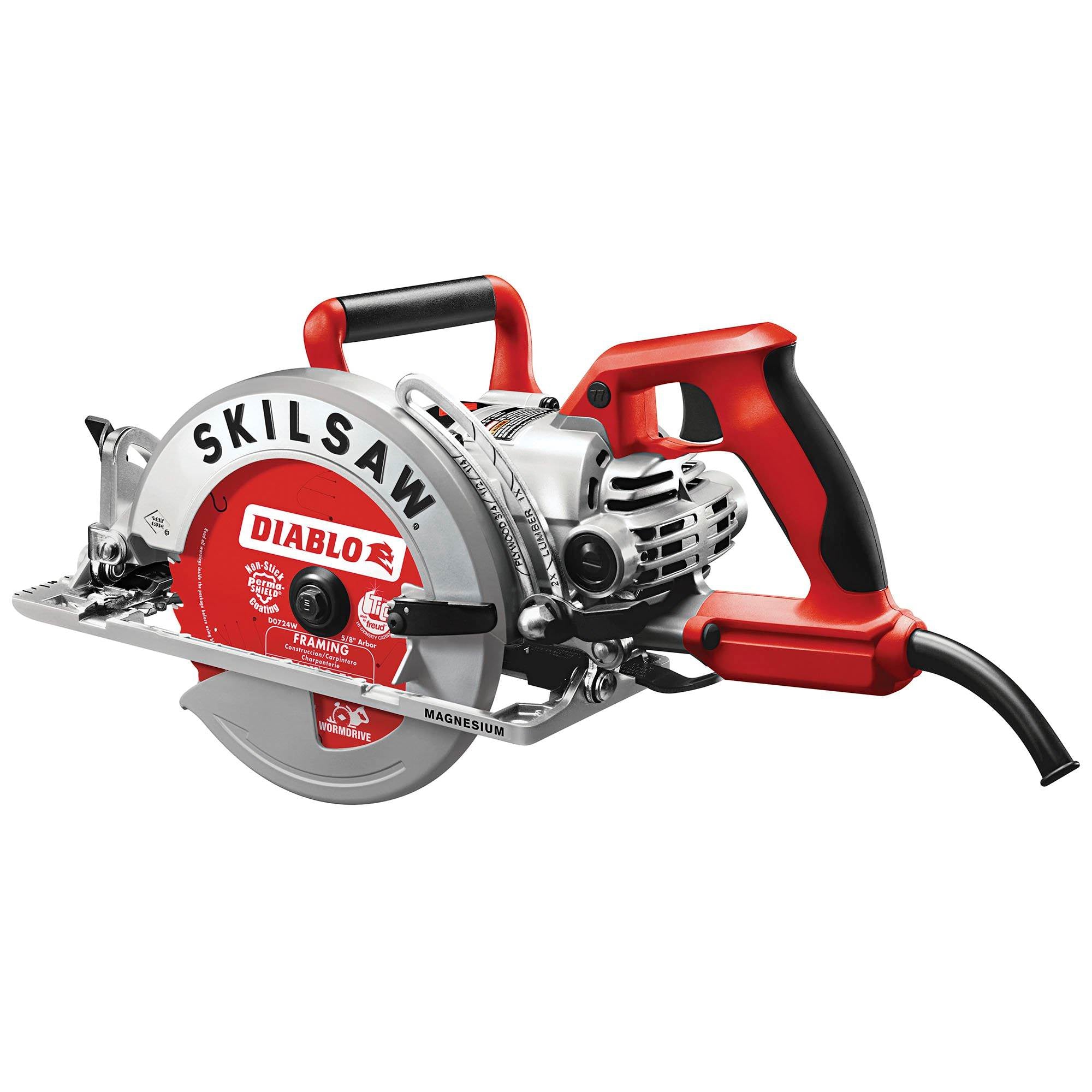 Skilsaw Diablo 7-1/4-Inch 15 Amp Corded Worm Drive Circular Saw (2 Pack)