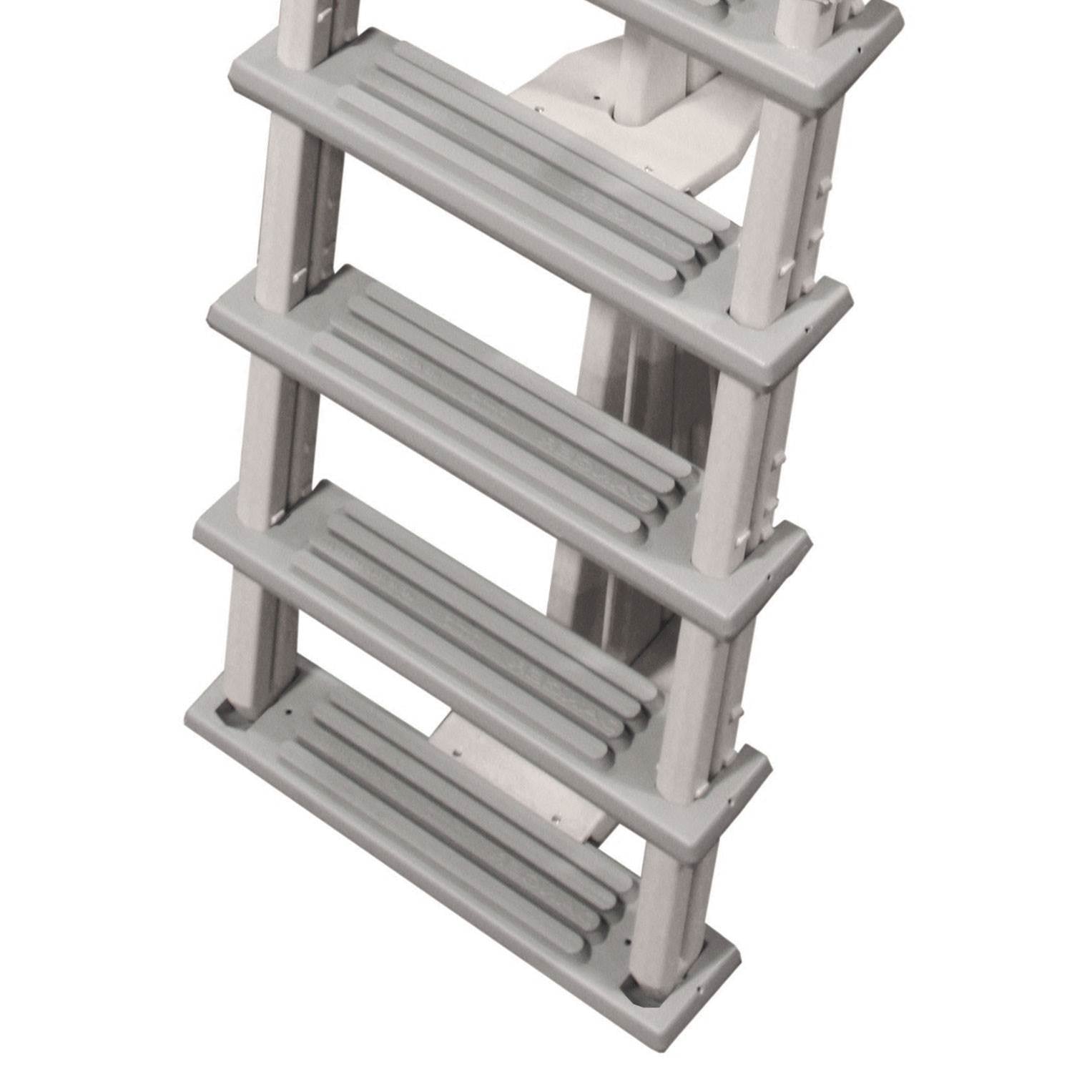 Confer 6000X Eliminator Adjustable 46"-56" Heavy Duty InPool Ladder (2 Pack)