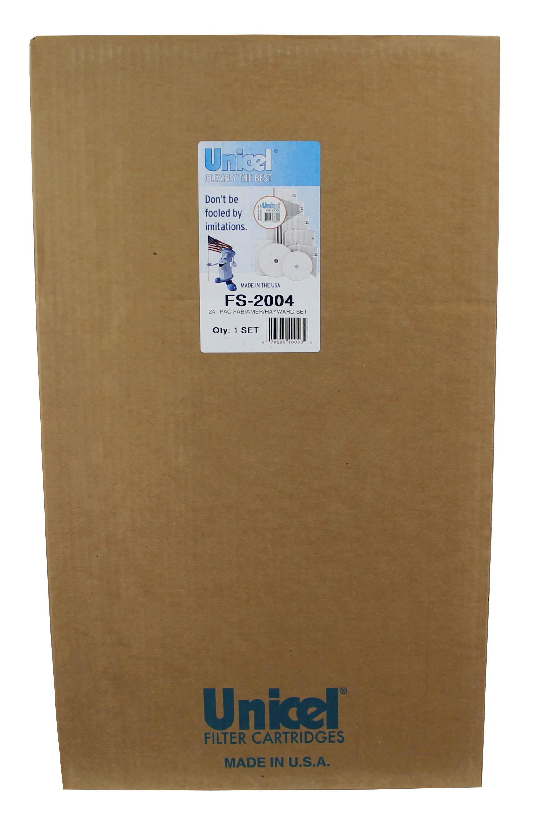 Unicel FS-2004 48 Sq Ft Replacement DE Grid Swimming Pool Filter, 2 Full Sets