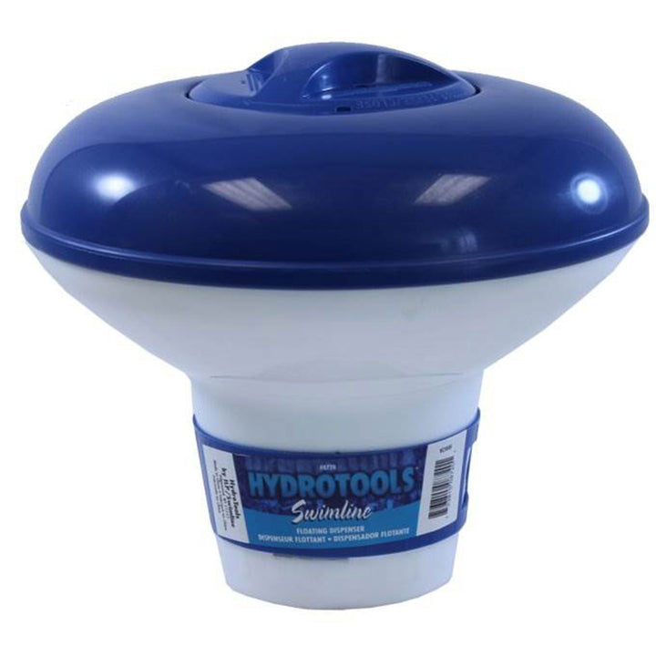 Intex 15 Foot Easy Set Swimming Pool Debris Cover & Floating Chlorine Dispenser - VMInnovations