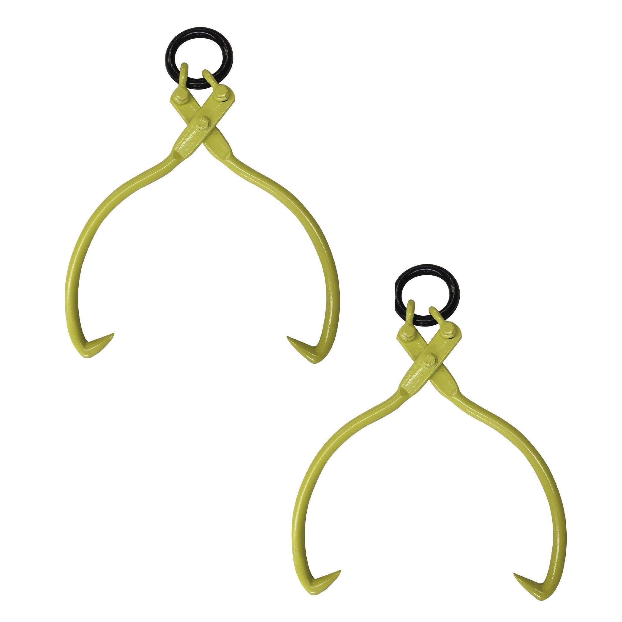 Timber Tuff TMW-14 16 Inch Forestry Logging Lifting Skidding Tongs (2 Pack) - VMInnovations