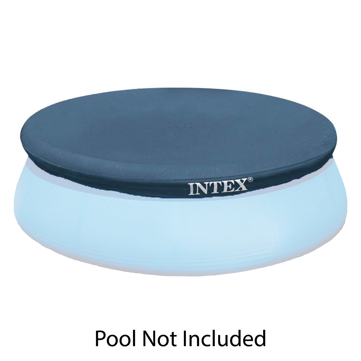 Intex Swimming Pool Cartridge Filter Pump & Round Cover Tarp (pool not included)