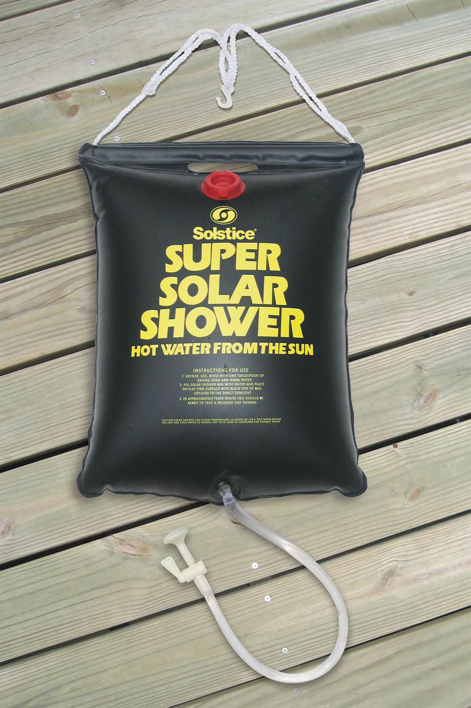 Solstice 3.75 Gallon Super Solar Sun Backpacking Camping Outdoor Shower (3 Pack)