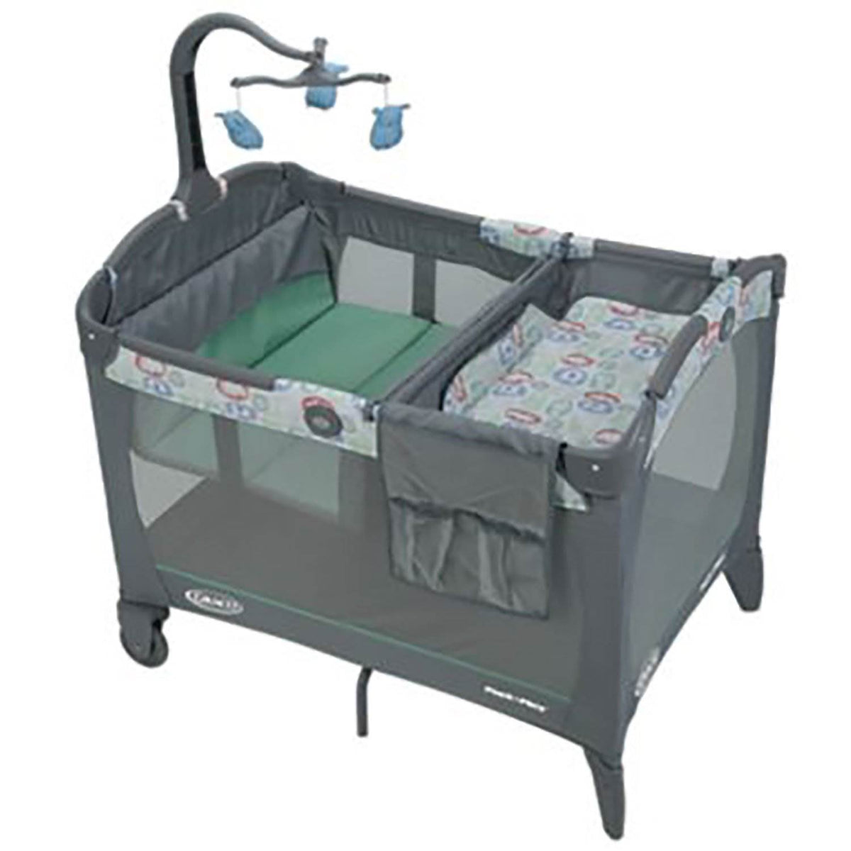 Graco Baby Pack 'n Play Folding Playard w/ Changing Pad, Cleo (2 Pack)