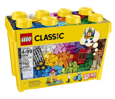 LEGO 10698 Classic Creative Bricks Kids 790 Piece Building Box Sets (2 Pack)