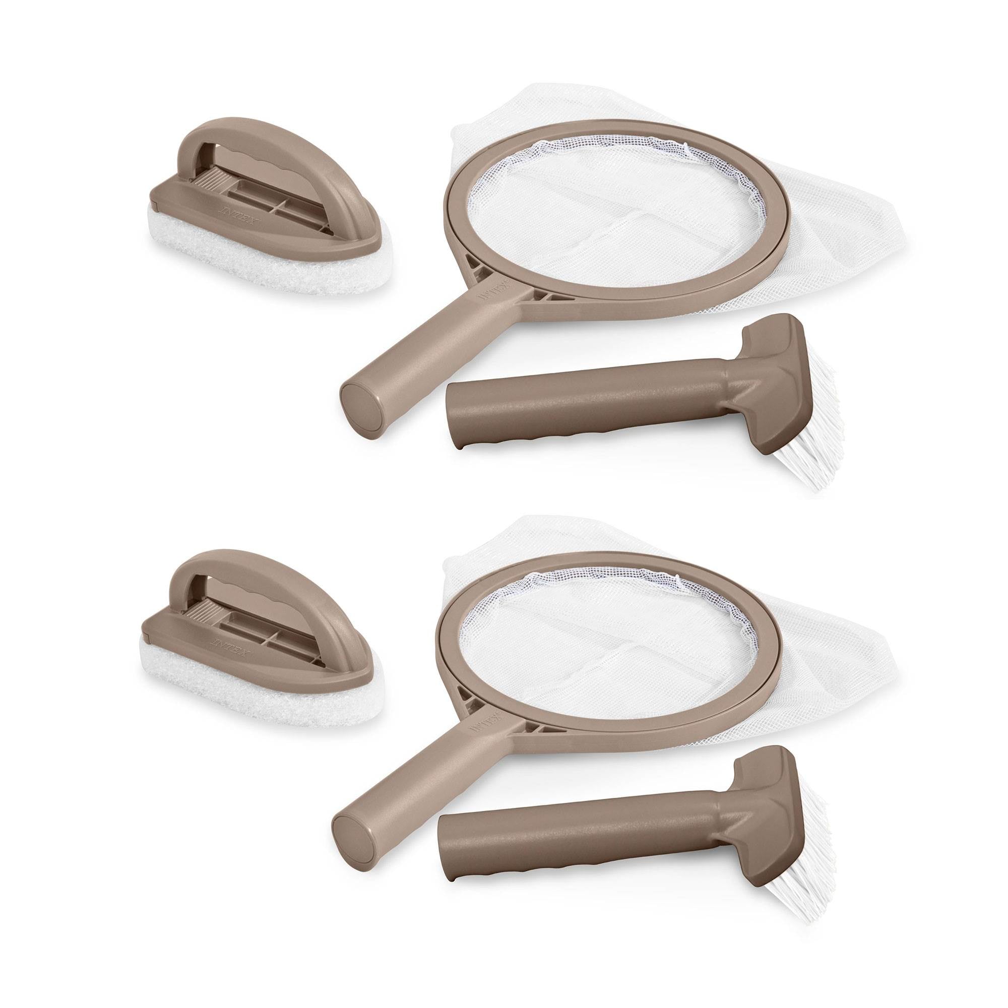 Intex PureSpa Hot Tub Maintenance Accessory Kit w/ Accessorres 28004E (2 Pack) - VMInnovations