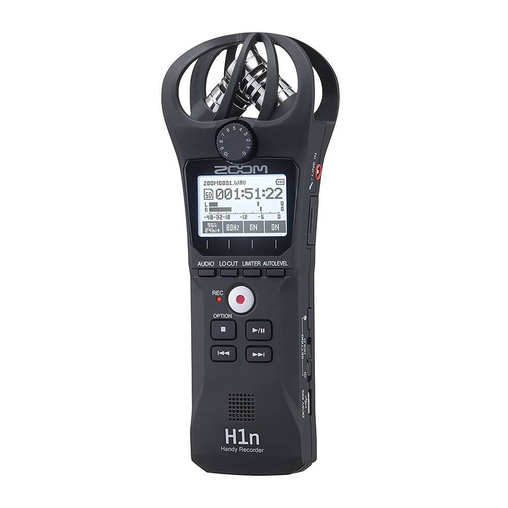 Zoom ZH1N Handy Portable Wireless Digital Audio Recorder w/ Built in Microphone