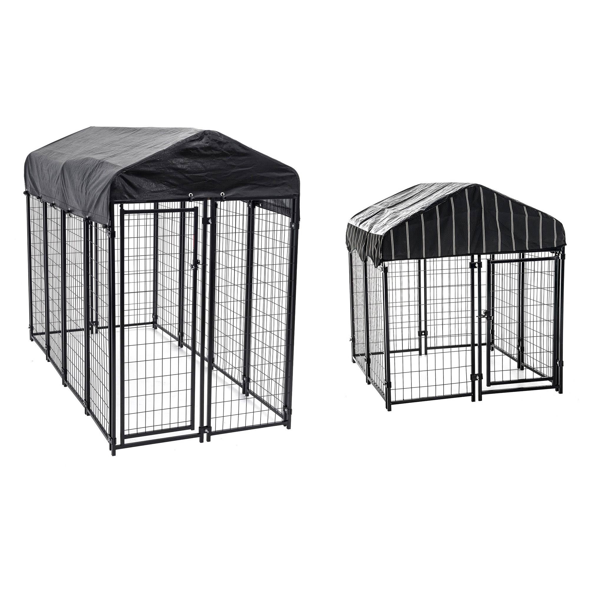 Lucky Dog Uptown Welded Wire Kennel Heavy Duty Dog Cage & Wire Kennel Play Pen