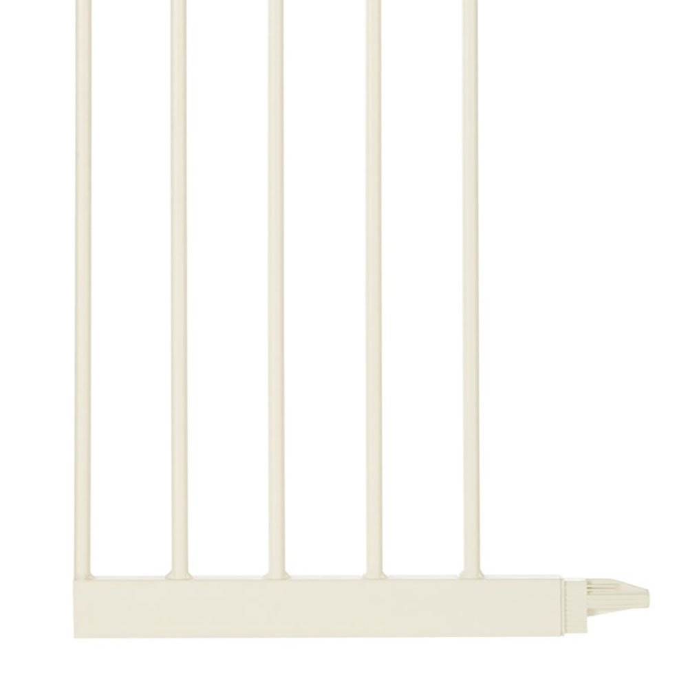 North States Wide Portico Arch Baby Gate 5 Bar Extension, Ivory (4 Pack)