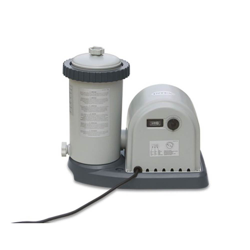 Intex 1500 GPH Pool Filter Pump with Timer & 1000 GPH Easy Set Pool Filter Pump