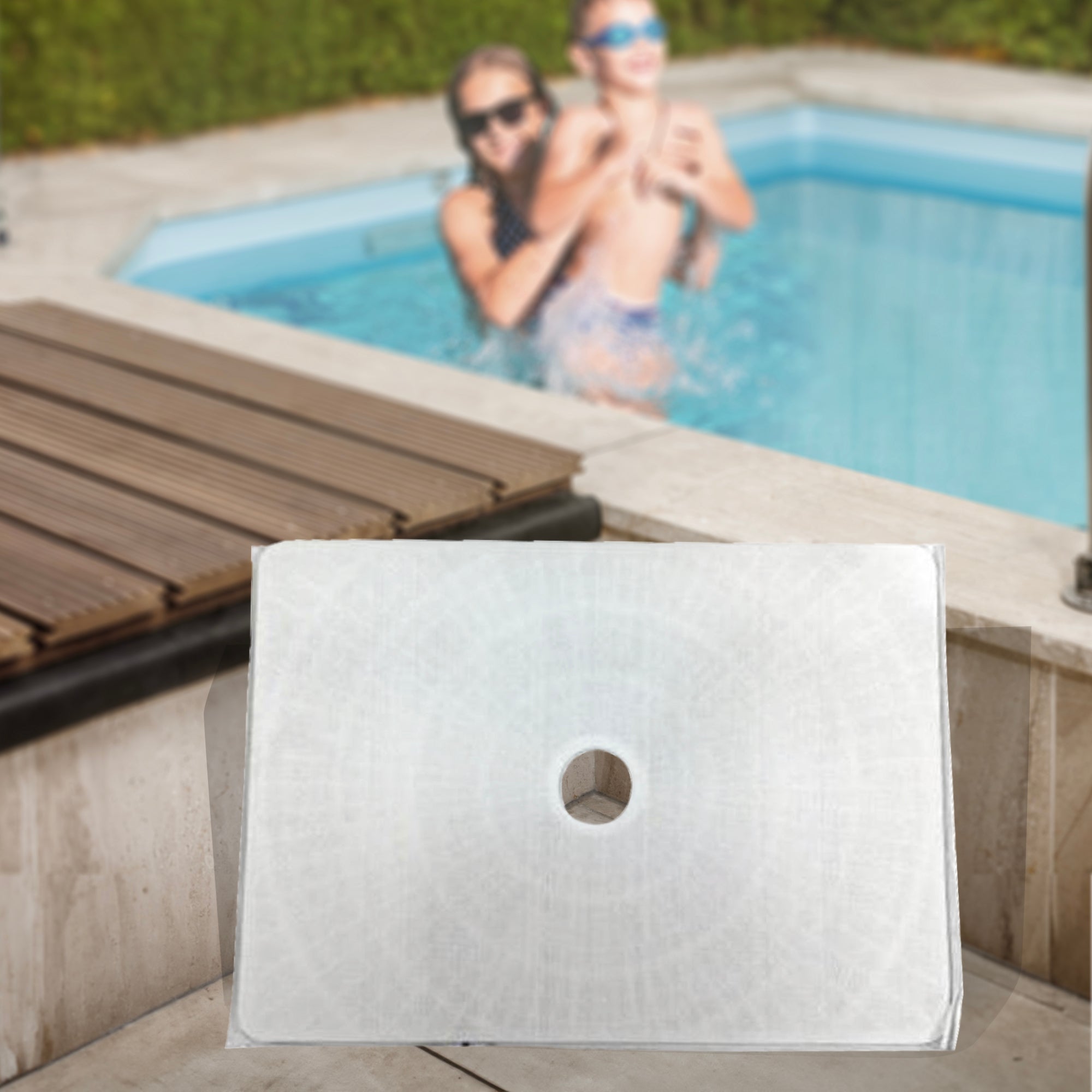 Unicel FG-2417 Replacement Rectangular DE Grid Pool Filter w/Center Port, 6 Pack - VMInnovations