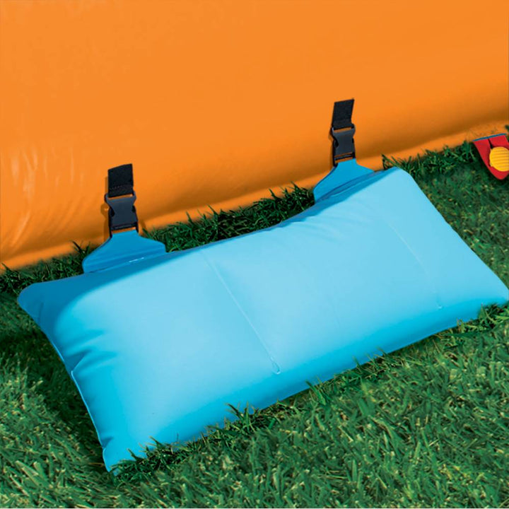 Banzai Falls Inflatable Water Park Kiddie Pool with Slides & Cannons (2 Pack) - VMInnovations