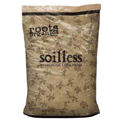 Roots Organics ROS Hydroponic Soilless Gardening Coco Fiber Media Mix, 1.5 cu ft