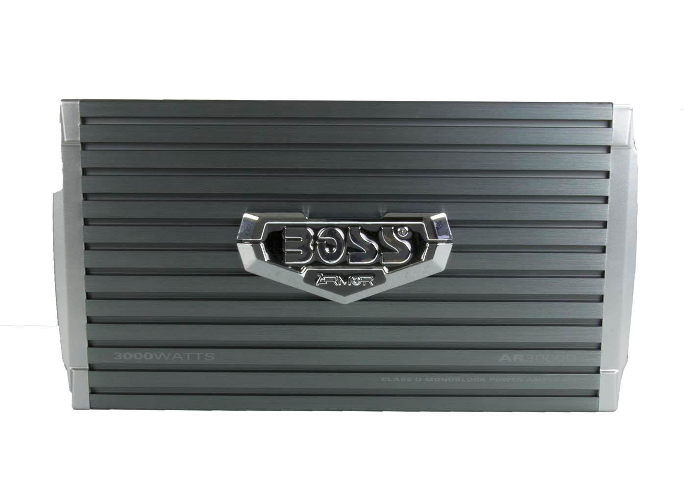 Boss Audio Armor 3000W MONOBLOCK D Car Amplifier Power Amp & Remote (2 Pack)
