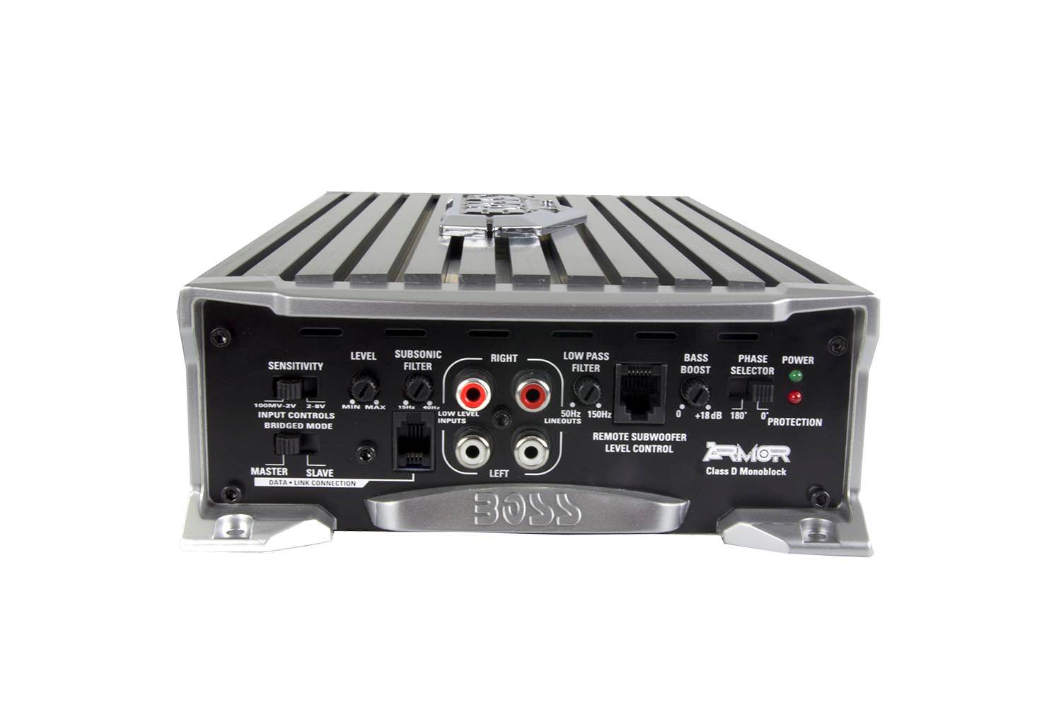 Boss Audio Armor 3000W MONOBLOCK D Car Amplifier Power Amp & Remote (2 Pack)
