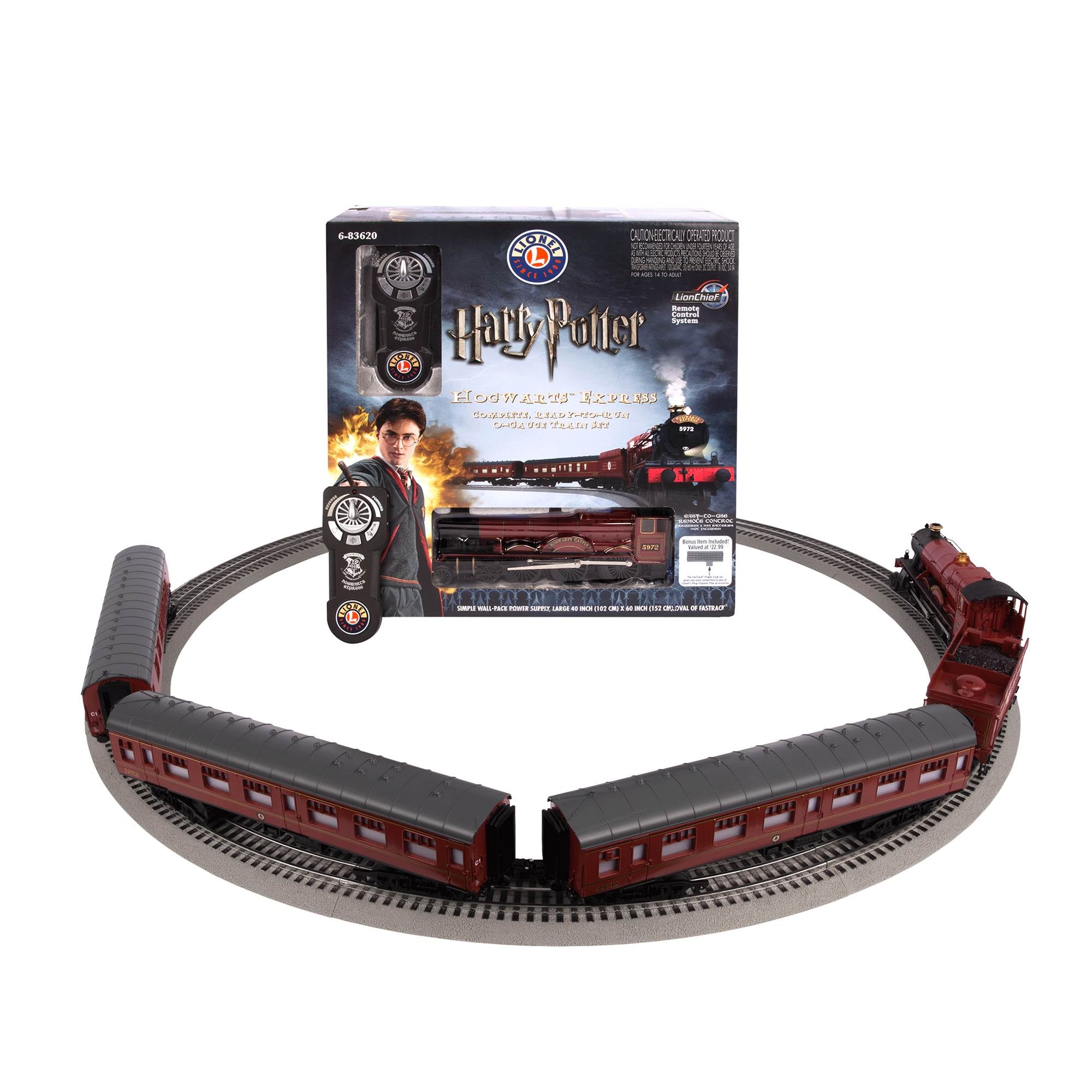 Lionel Trains LionChief Hogwarts Express Train Set w/ Bluetooth (Open Box)