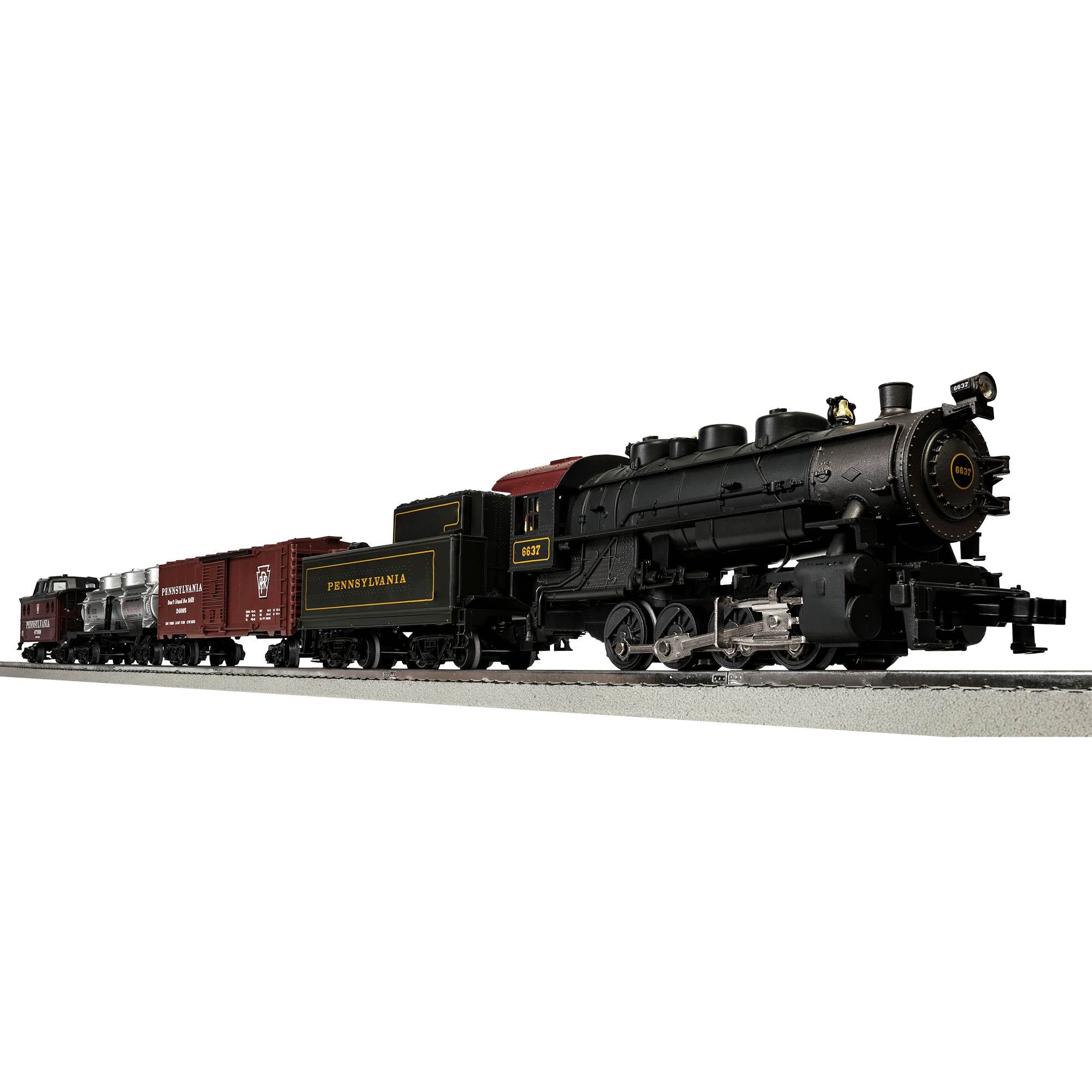 Lionel Trains Pennsylvania Flyer 8-0 Freight Locomotive Train Set (For Parts)