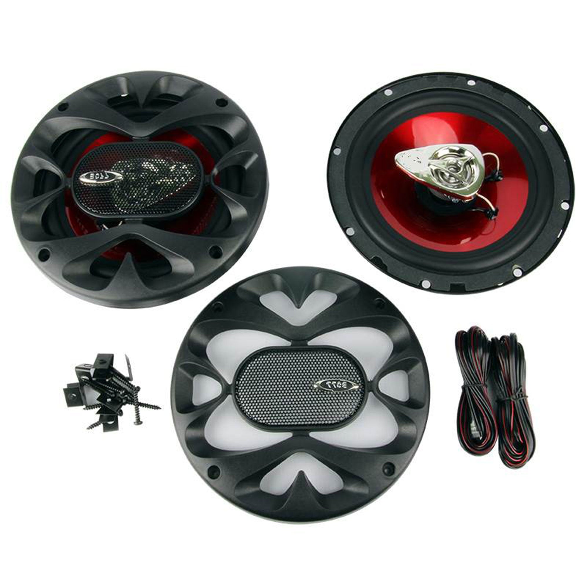 BOSS Audio CH6500 Chaos Extreme 6.5 Inch 2 Way 200W Full Range Speaker (6 Pack)