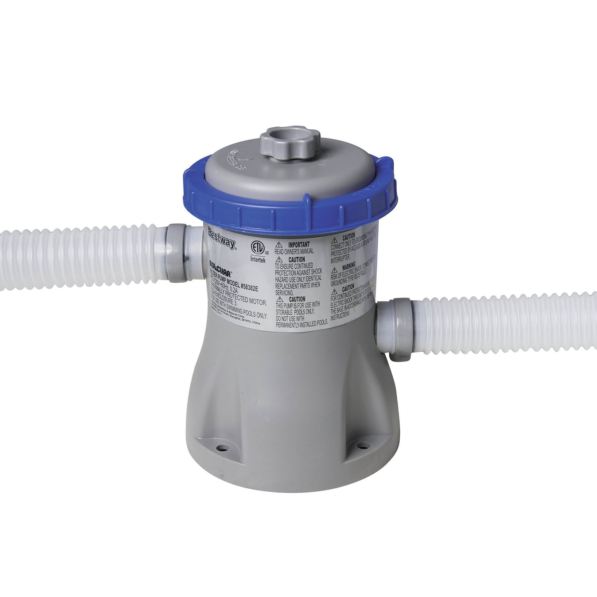 Bestway 9.83ft x 6.58ft x 26in Above Ground Pool Set with Filter Pump (2 Pack)
