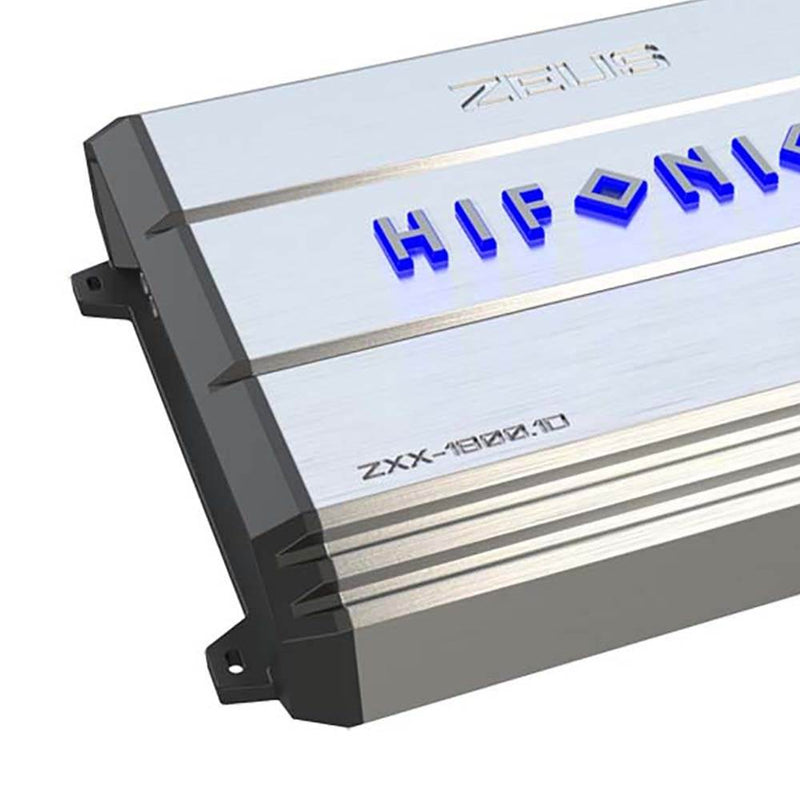 Hifonics Zeus 1800 Watt Max Class D Monoblock Car Audio Amplifier (2 Pack)