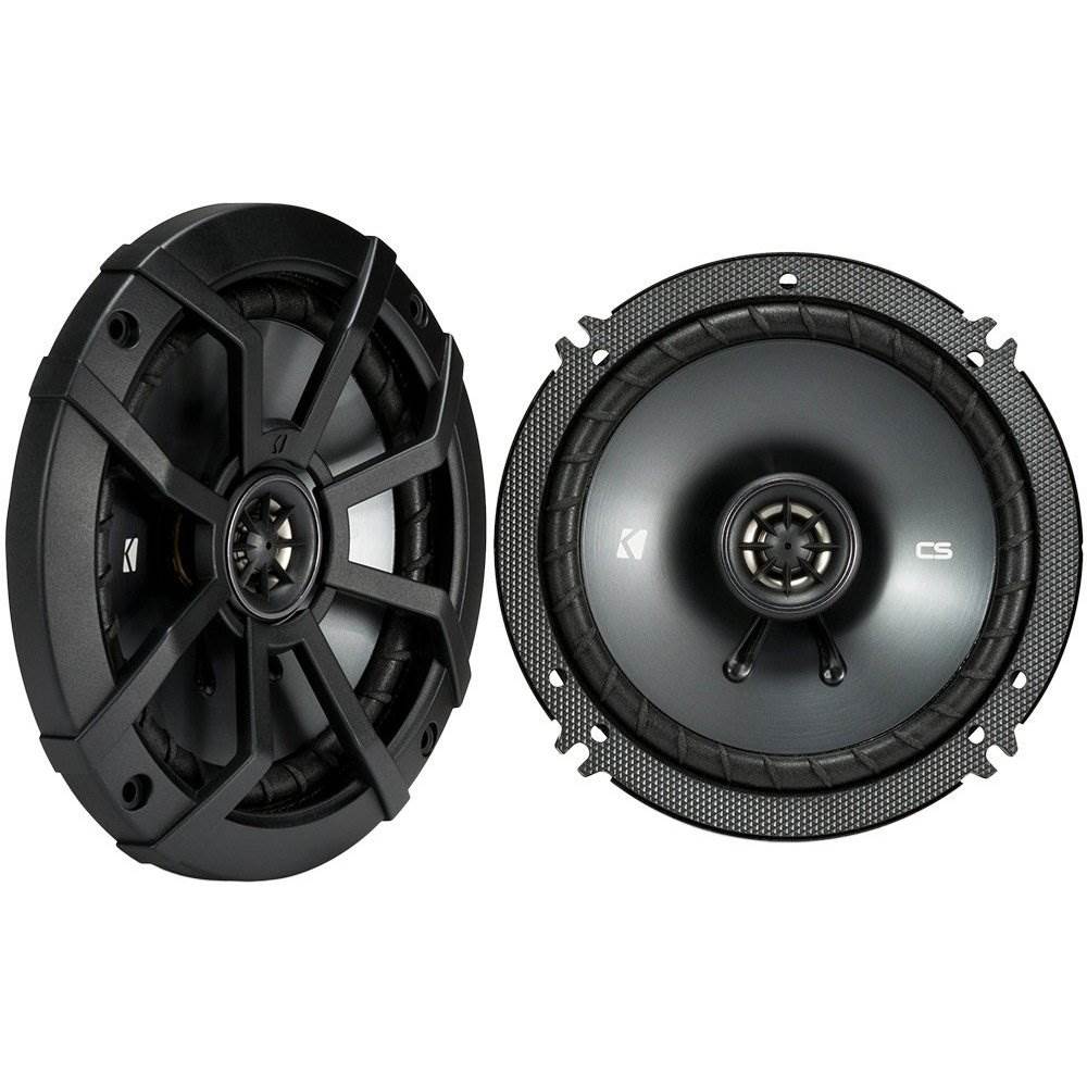 KICKER 43CSC654 CSC65 6.5" 6-1/2" 600w 4-Ohm Car Audio Coaxial Speakers (4 Pair)