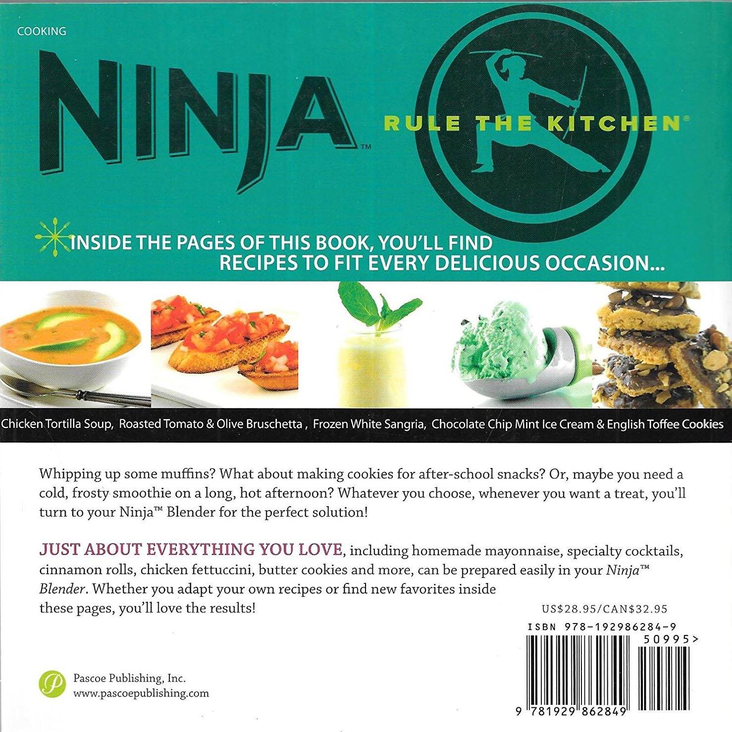 Ninja Blender Breakthrough Blending 150 Recipe Kitchen Cookbook by Ninja (2 Pack) - VMInnovations