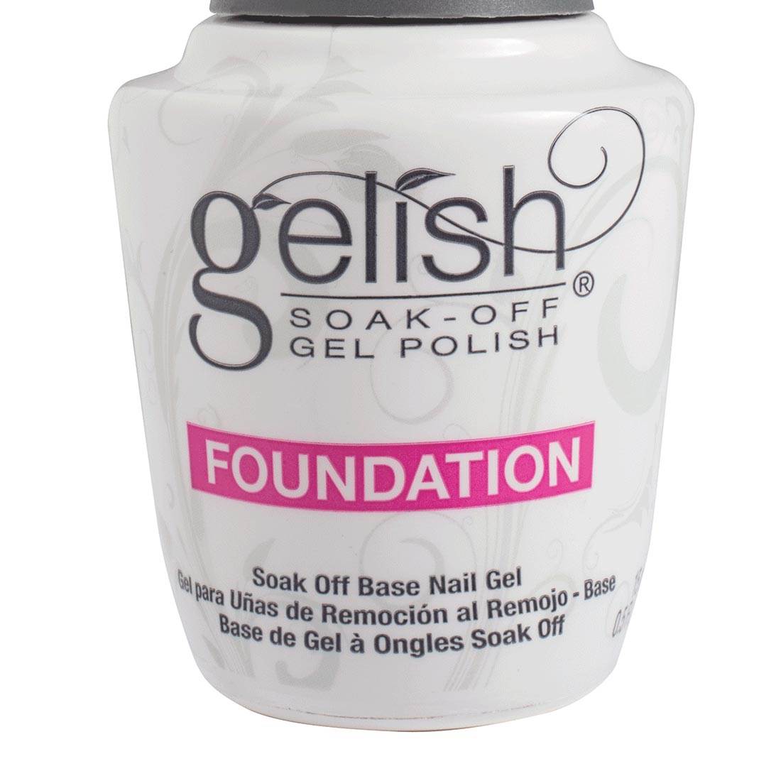 Gelish Terrific Trio Essentials Set & Gel Nail Polish Remover, 16 fl oz