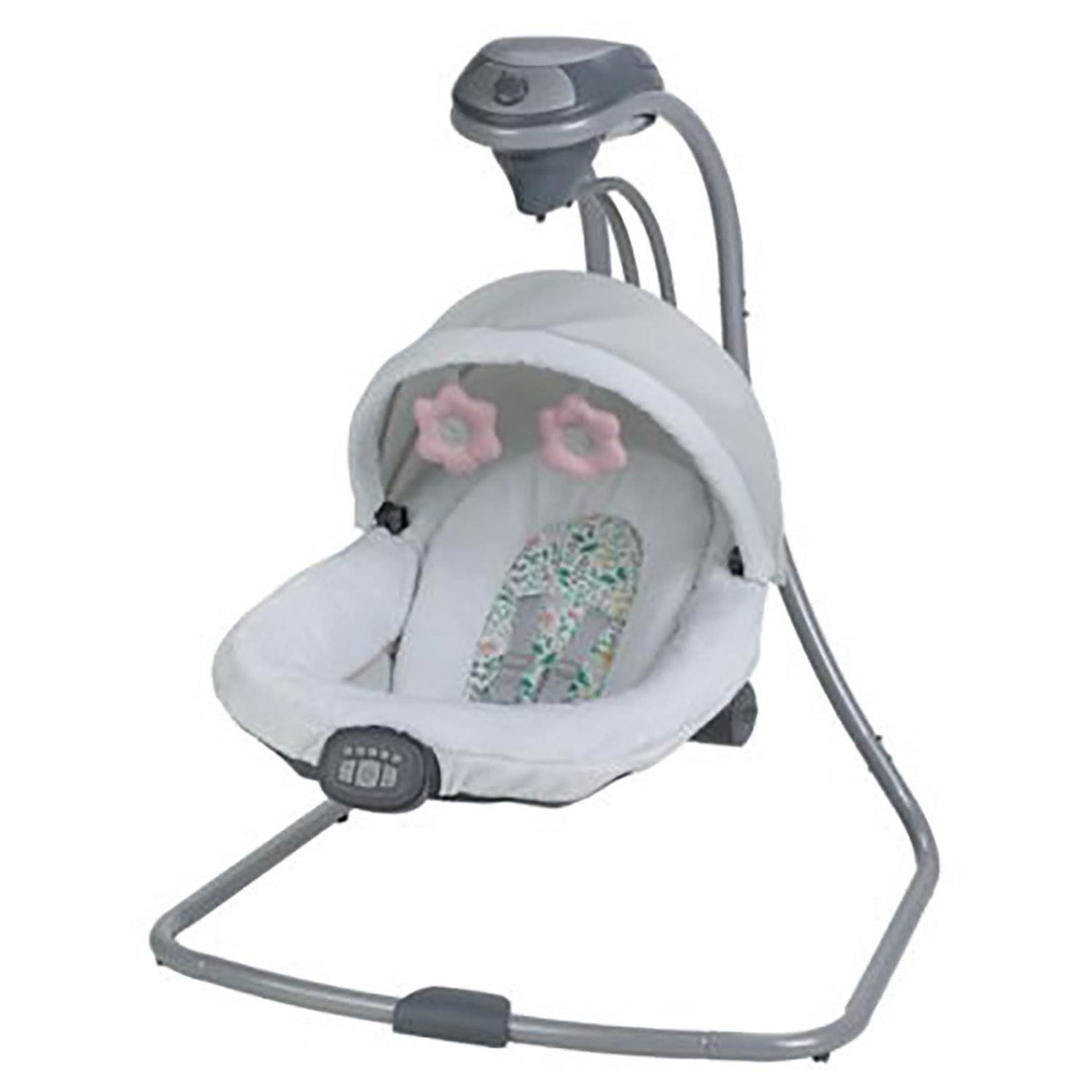 Graco Oasis Infant Baby Soothe Surround 6-Speed Removable Swing Rocker (2 Pack)