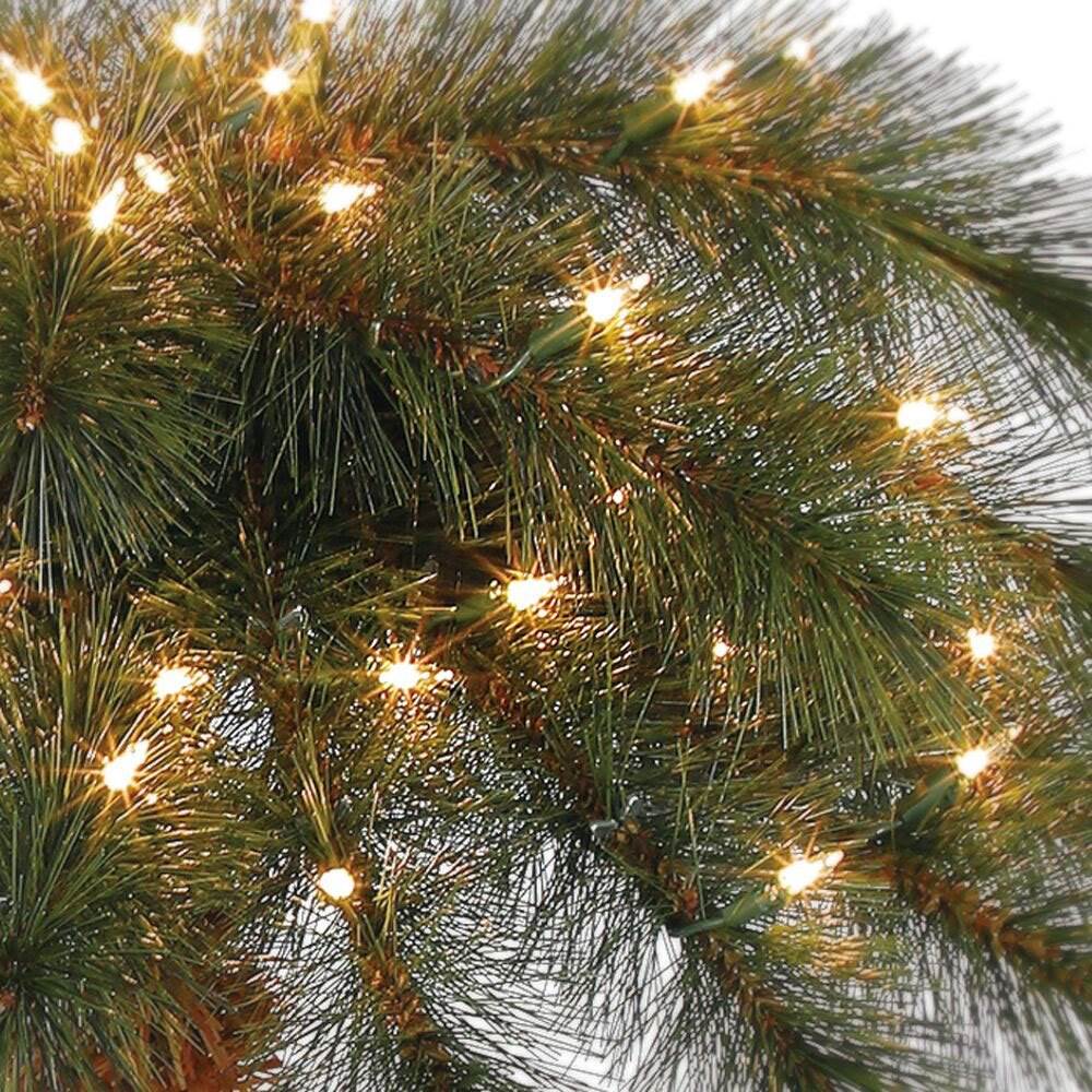 Island Breeze Artificial Tropical Christmas Palm Tree with Lights (2 Pack)