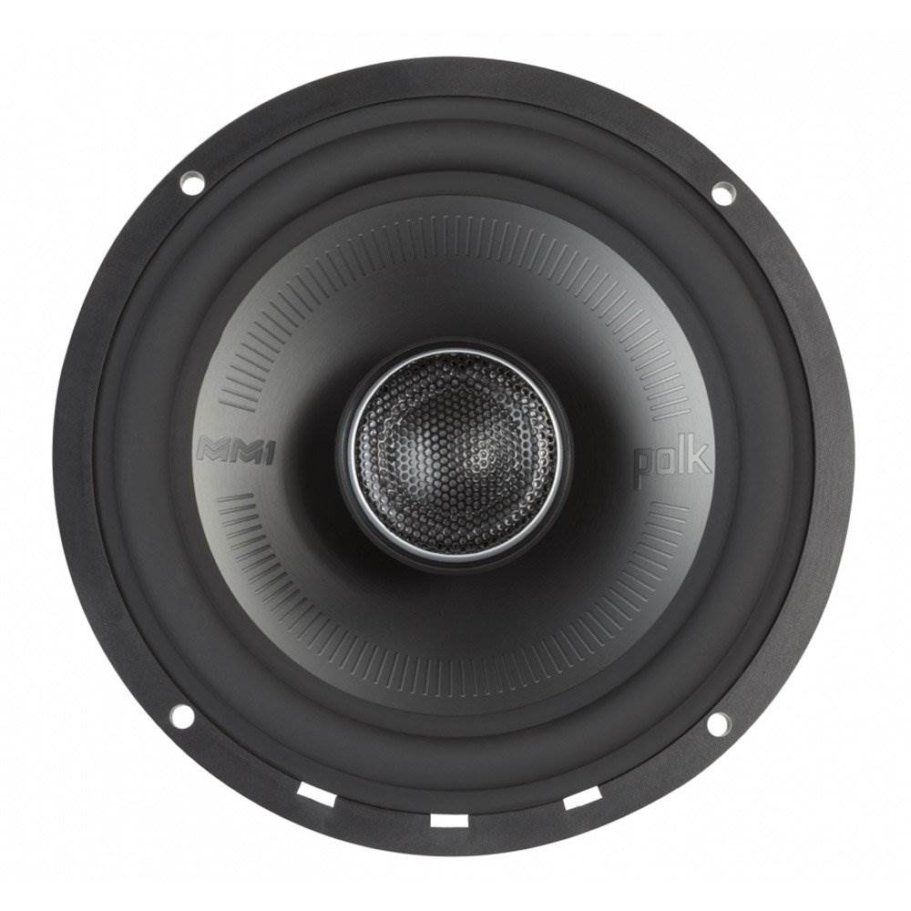 Polk Audio MM1 Series 6.5" 300W Coaxial Marine Boat ATV Audio Speakers (2 Pack)