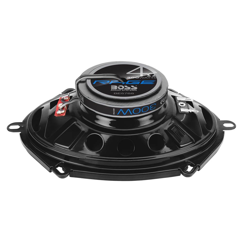 Boss Rage 4 Way 300W Full Range Mobile Audio/Video Speakers, Pair (2 Pack)