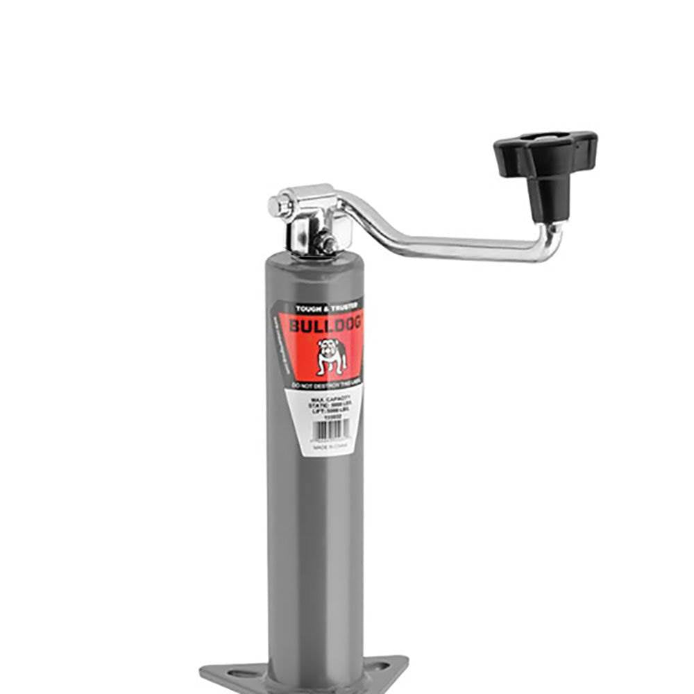Fulton Bulldog Round Bolt On 5000 Pound Lift A Frame Truck Trailer Jack (2 Pack) - VMInnovations