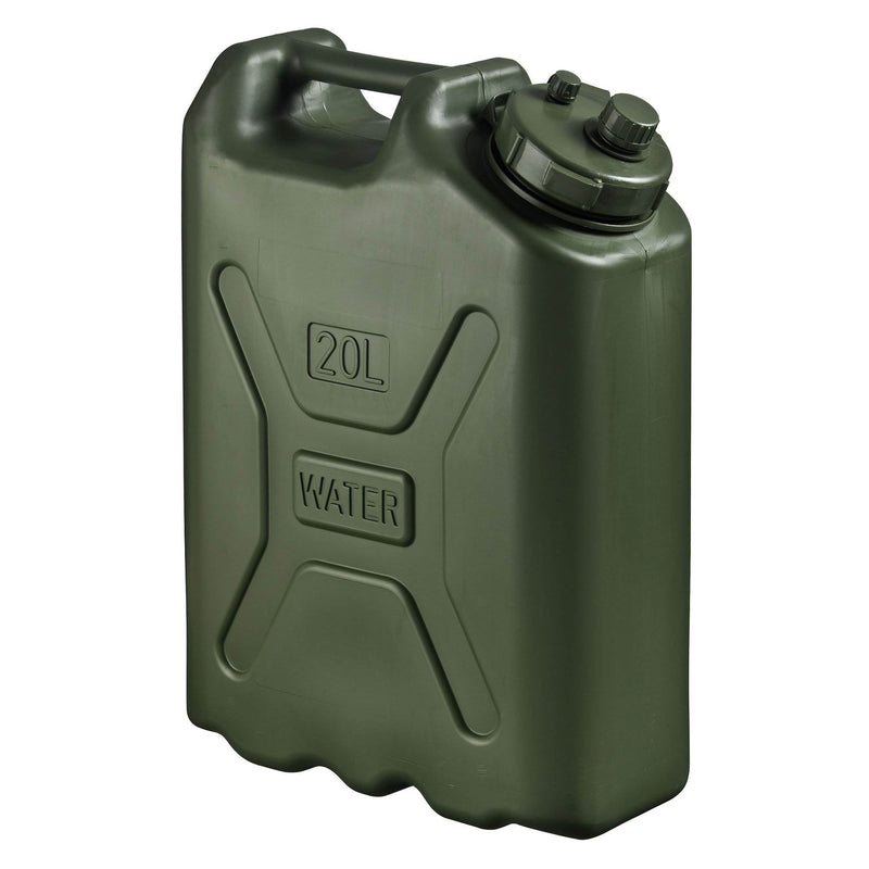 Scepter BPA Durable 5 Gallon Portable Water Storage Container, Green (2 Pack) - VMInnovations