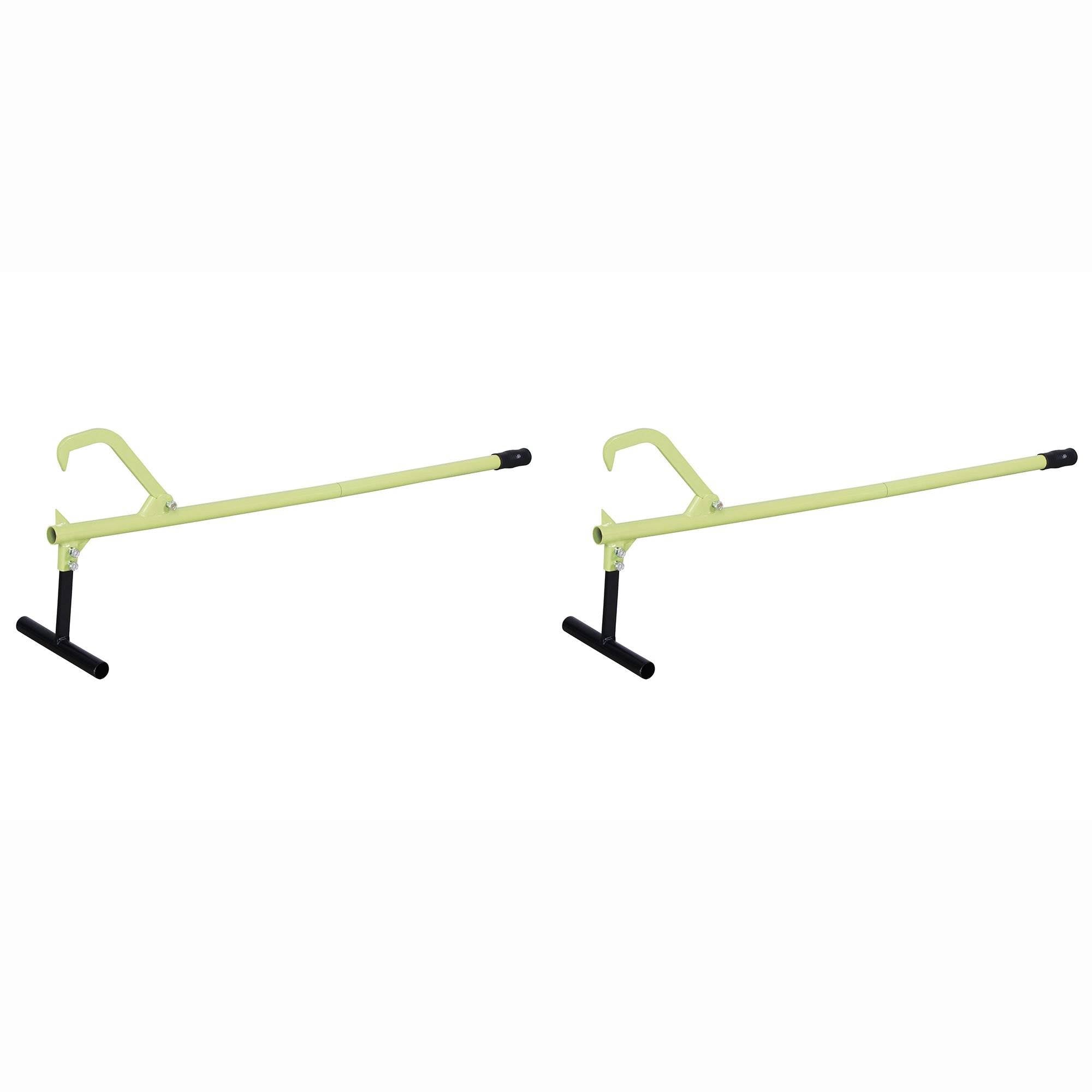 Timber Tuff TMB-45 Steel Handle Outdoor Lumber Cutting Timberjack Tool (2 Pack) - VMInnovations