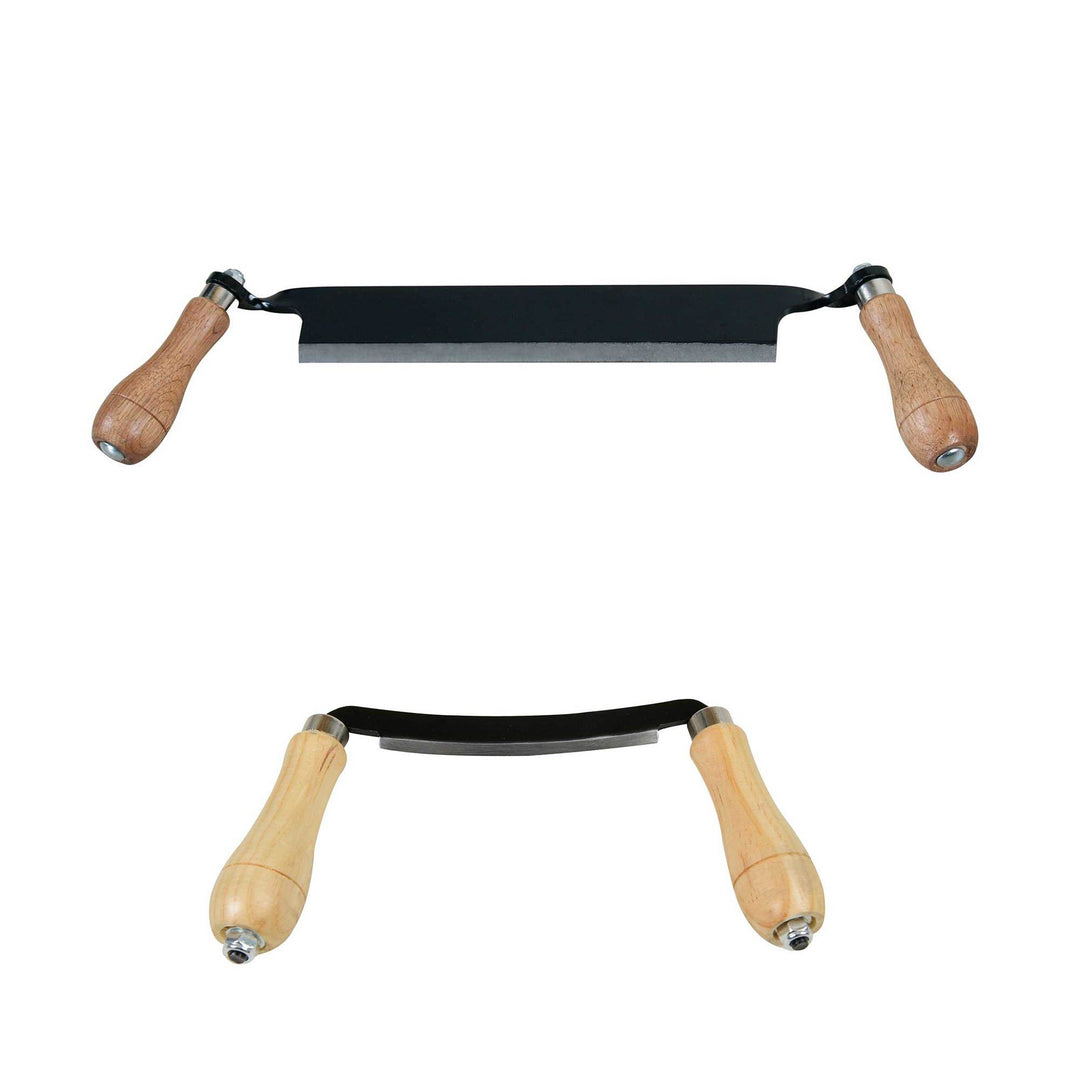Timber Tuff 5" and 10" Straight Wood Blade Draw Shave Knife Woodworking Tools - VMInnovations