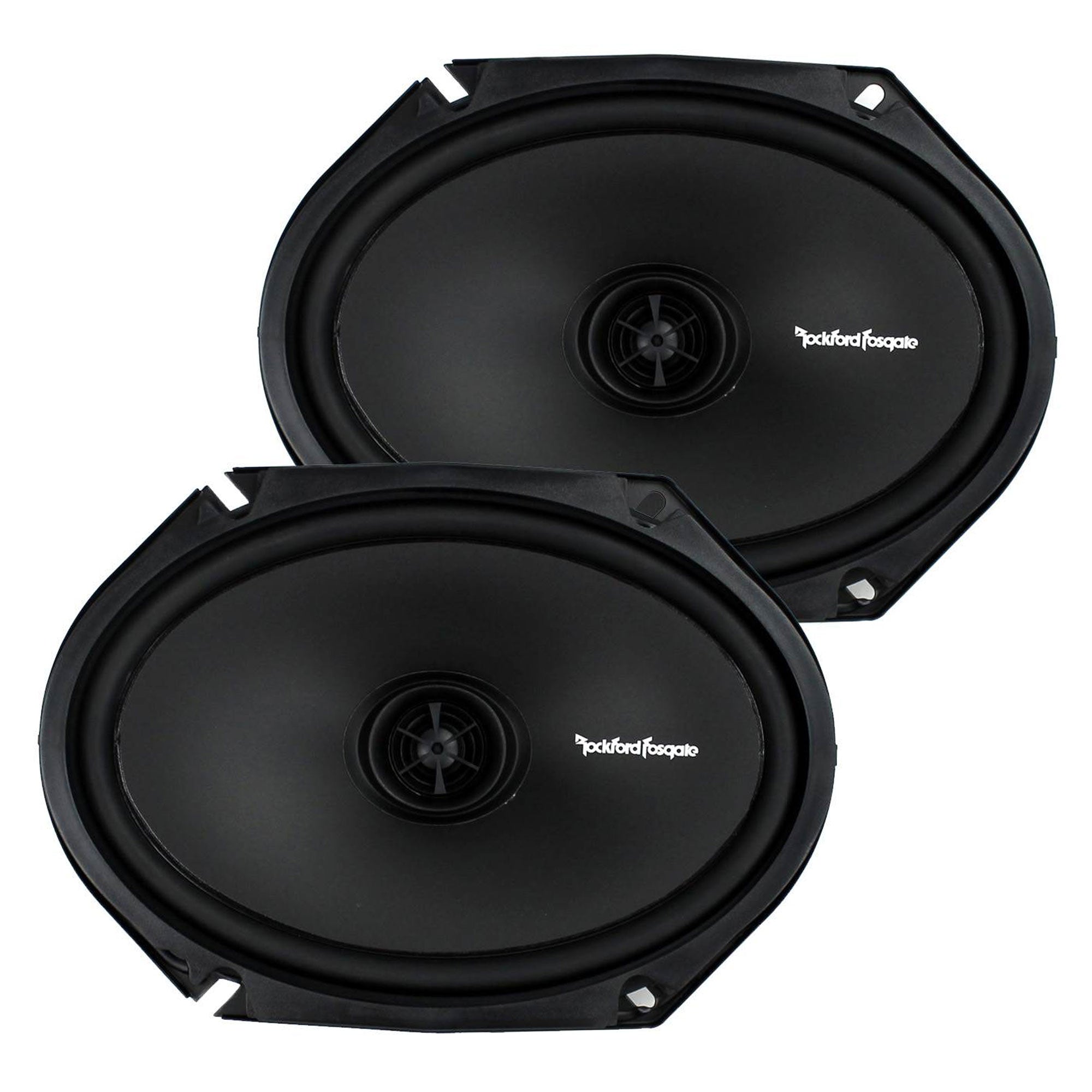 2 Rockford Fosgate P1683 130W & 2 Rockford Fosgate R168X2 110W 6x8 Speakers