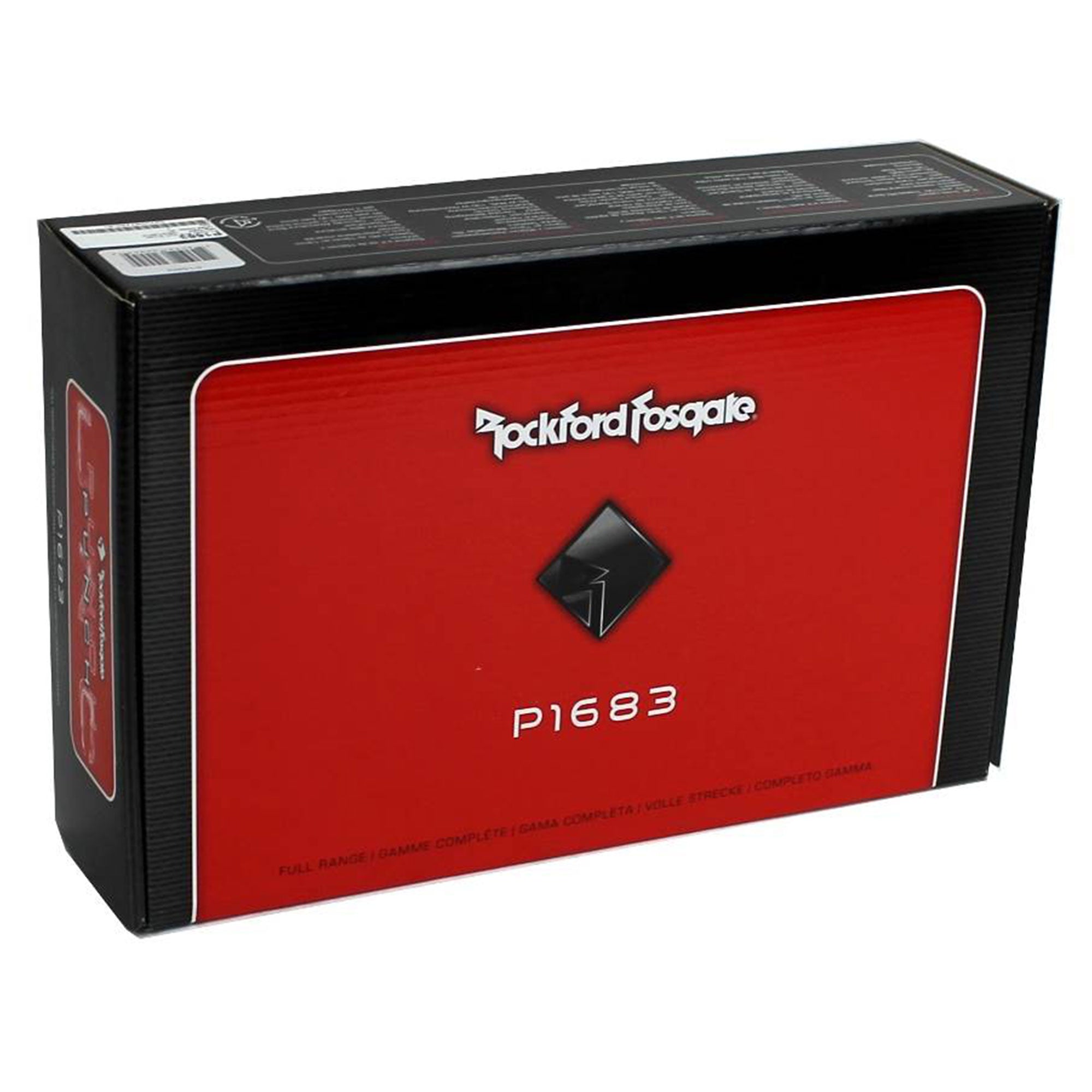 2 Rockford Fosgate P1683 130W & 2 Rockford Fosgate R168X2 110W 6x8 Speakers