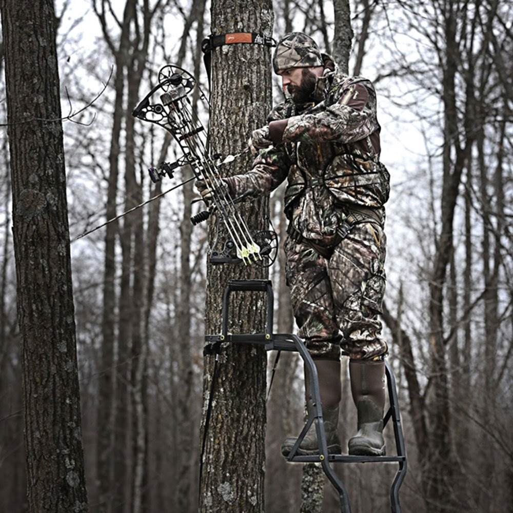 Rivers Edge RE660 Classic XT 1 Man Seat Lock On Deer Hunting Tree Ladder Stand (Open Box)