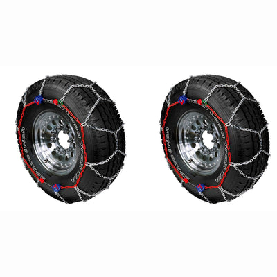 Auto Trac Series 2300 Pickup Truck/SUV Traction Snow Tire Chains, 4 Pack