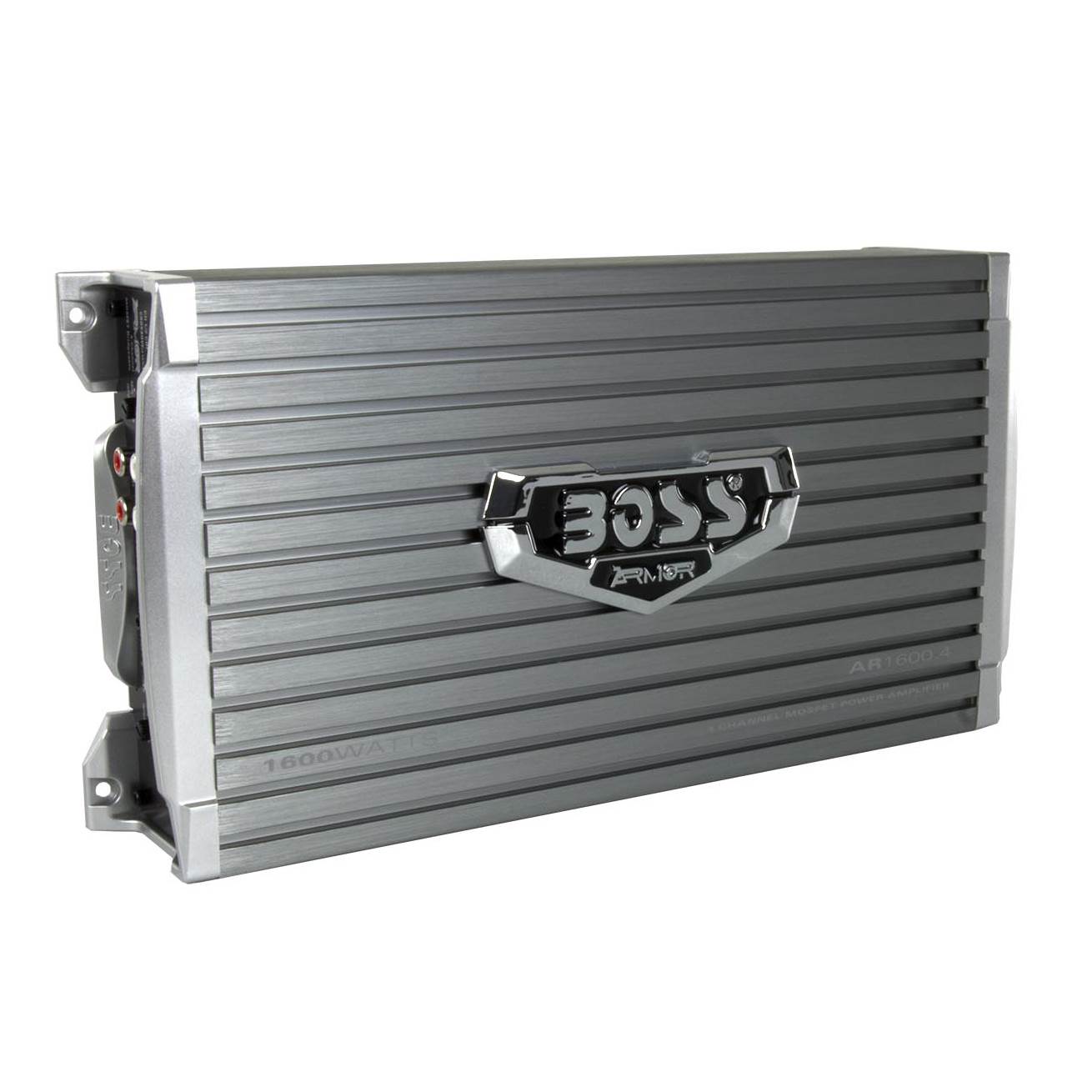 Boss Audio 1600 Watt 4 Channel Car Amplifier Power Audio with Remote (2 Pack)