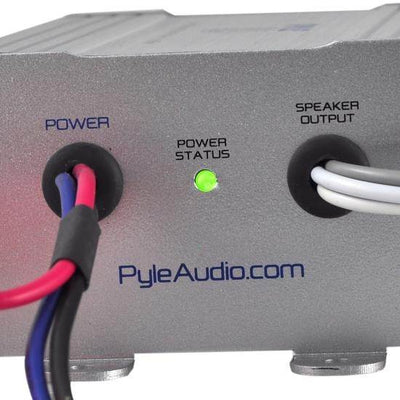 NEW Pyle Marine Bluetooth 600 Watt 2 Channel Waterproof Boat Amplifier (2 Pack)