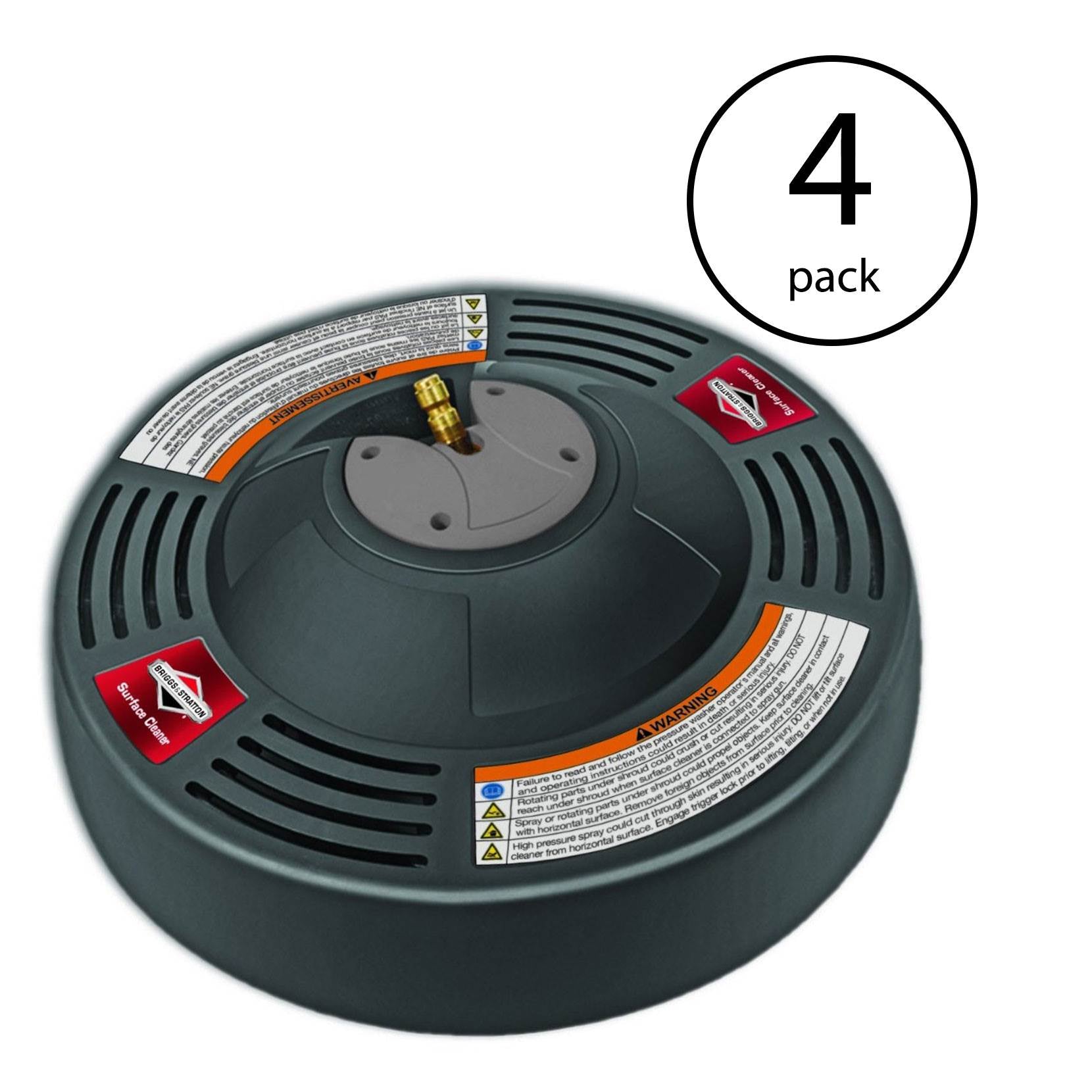 Briggs & Stratton Pressure Washer Surface Cleaner Tool CLEANER-6328 (4 Pack) - VMInnovations