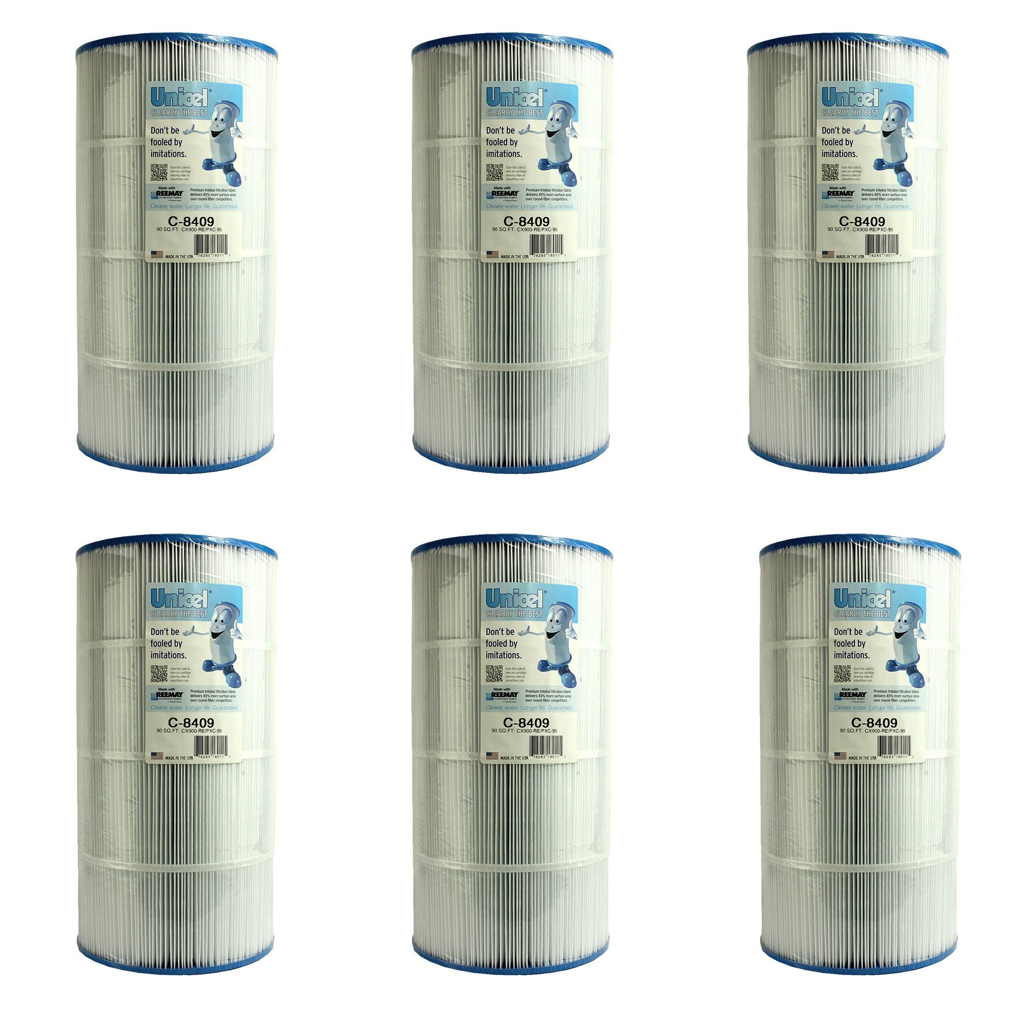 Unicel C-8409 CX900RE PXC-95 Sta-Rite Hayward Replacement Filter C8409 (6 Pack) - VMInnovations